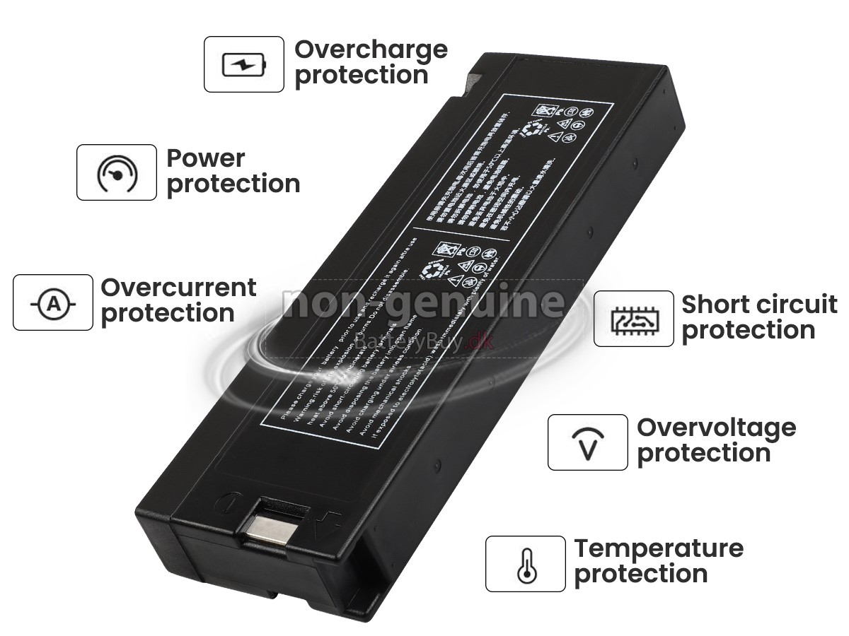 Mindray MEC-2000 PATIENT MONITOR udskiftningsbatteri