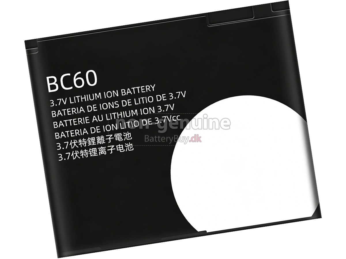 Motorola BC60 udskiftningsbatteri