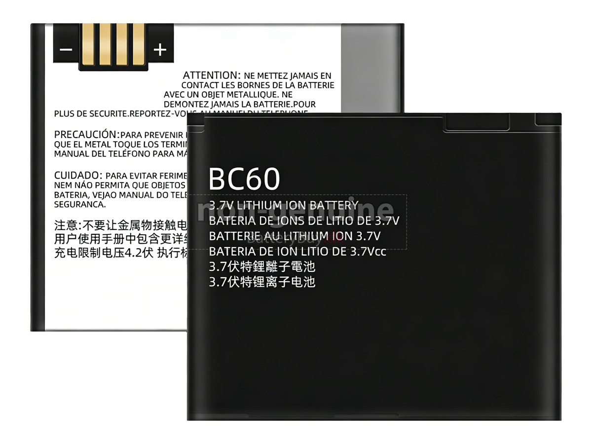 Motorola BC60 udskiftningsbatteri