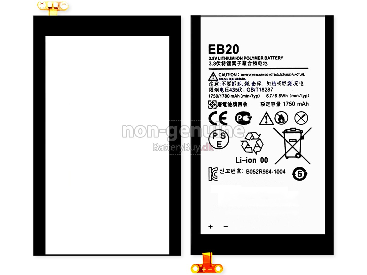 Motorola EB20 udskiftningsbatteri