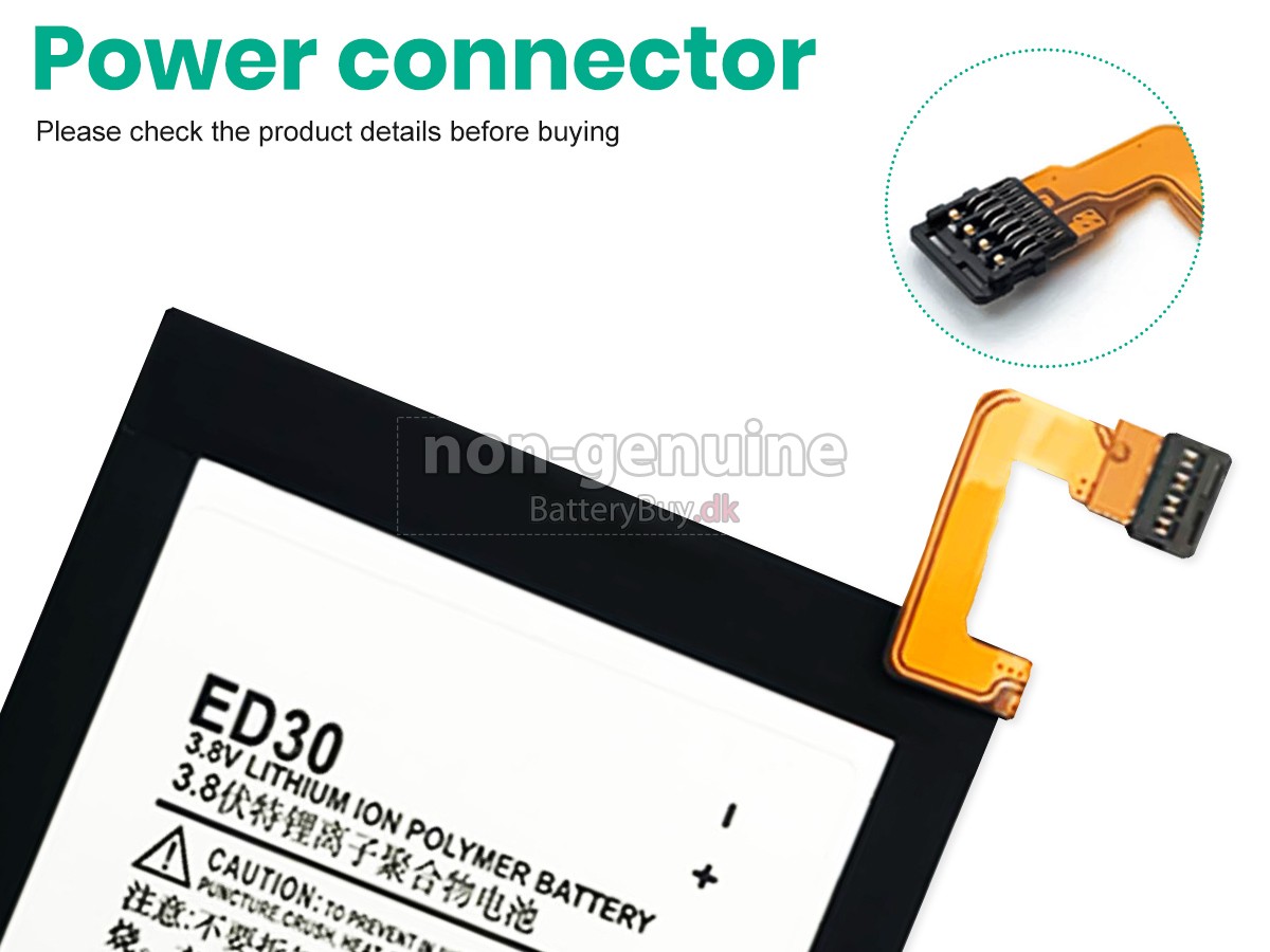 Motorola ED30 udskiftningsbatteri