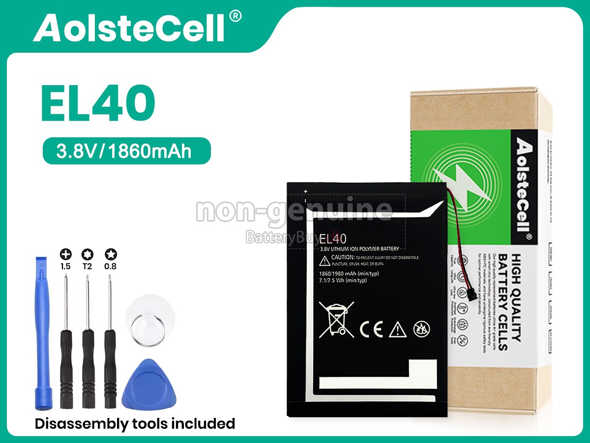 Motorola EL40 udskiftningsbatteri