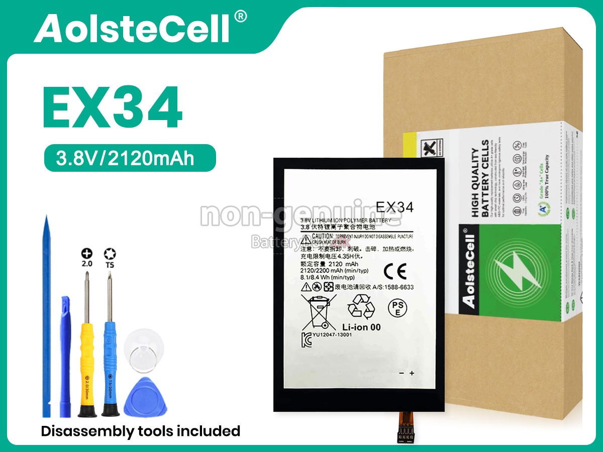 Motorola EX34 udskiftningsbatteri