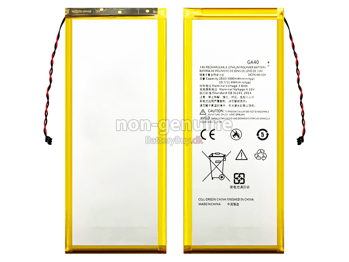 Motorola G4 udskiftningsbatteri