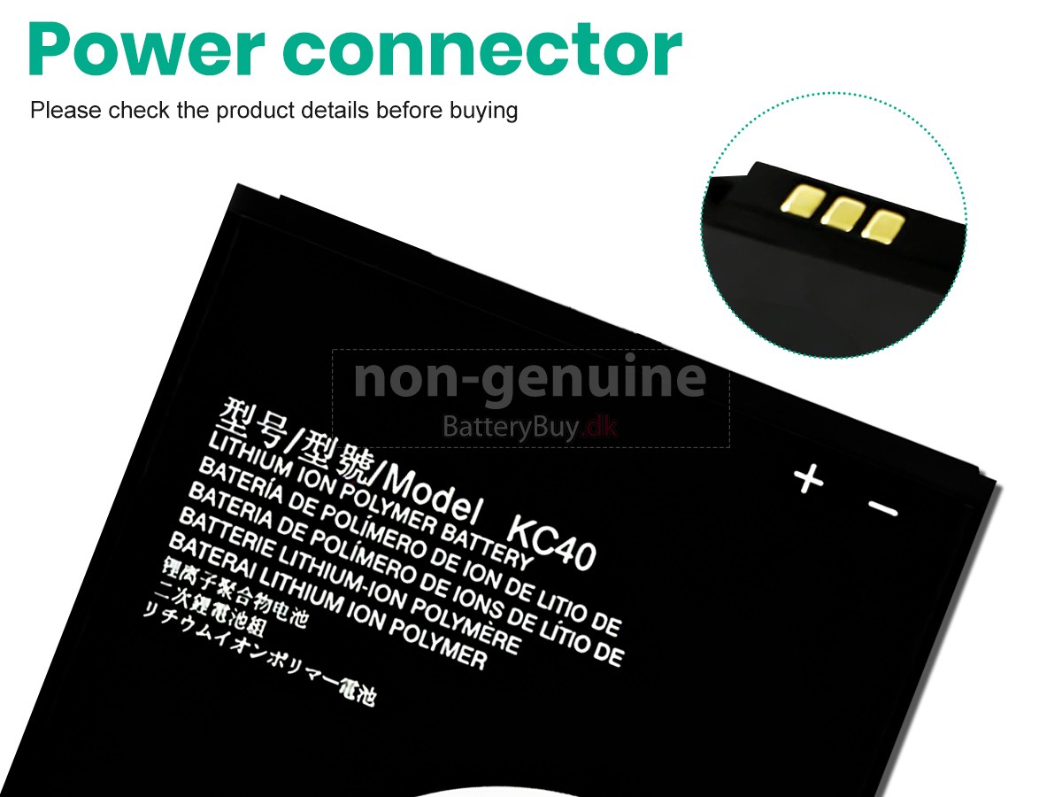 Motorola E6 PLUS udskiftningsbatteri