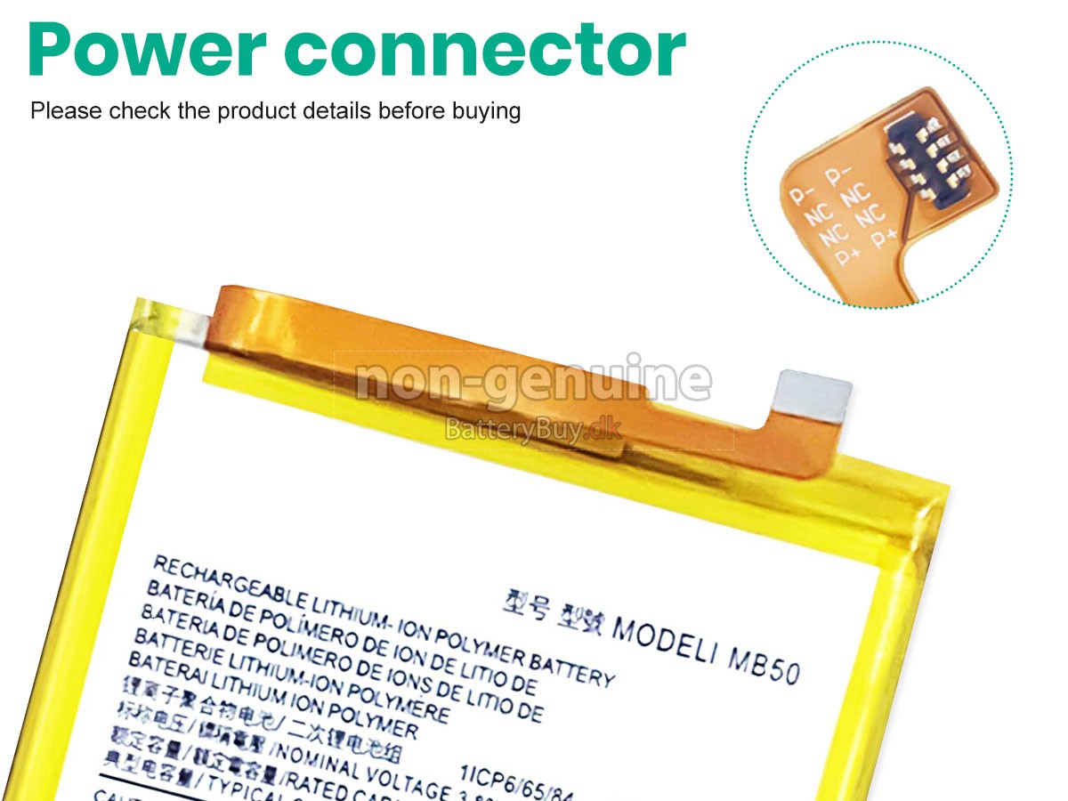 Motorola EDGE 2021 udskiftningsbatteri