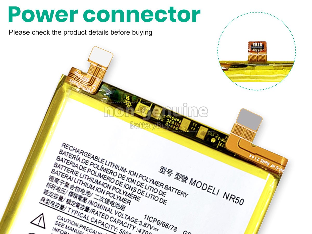 Motorola EDGE X30 udskiftningsbatteri