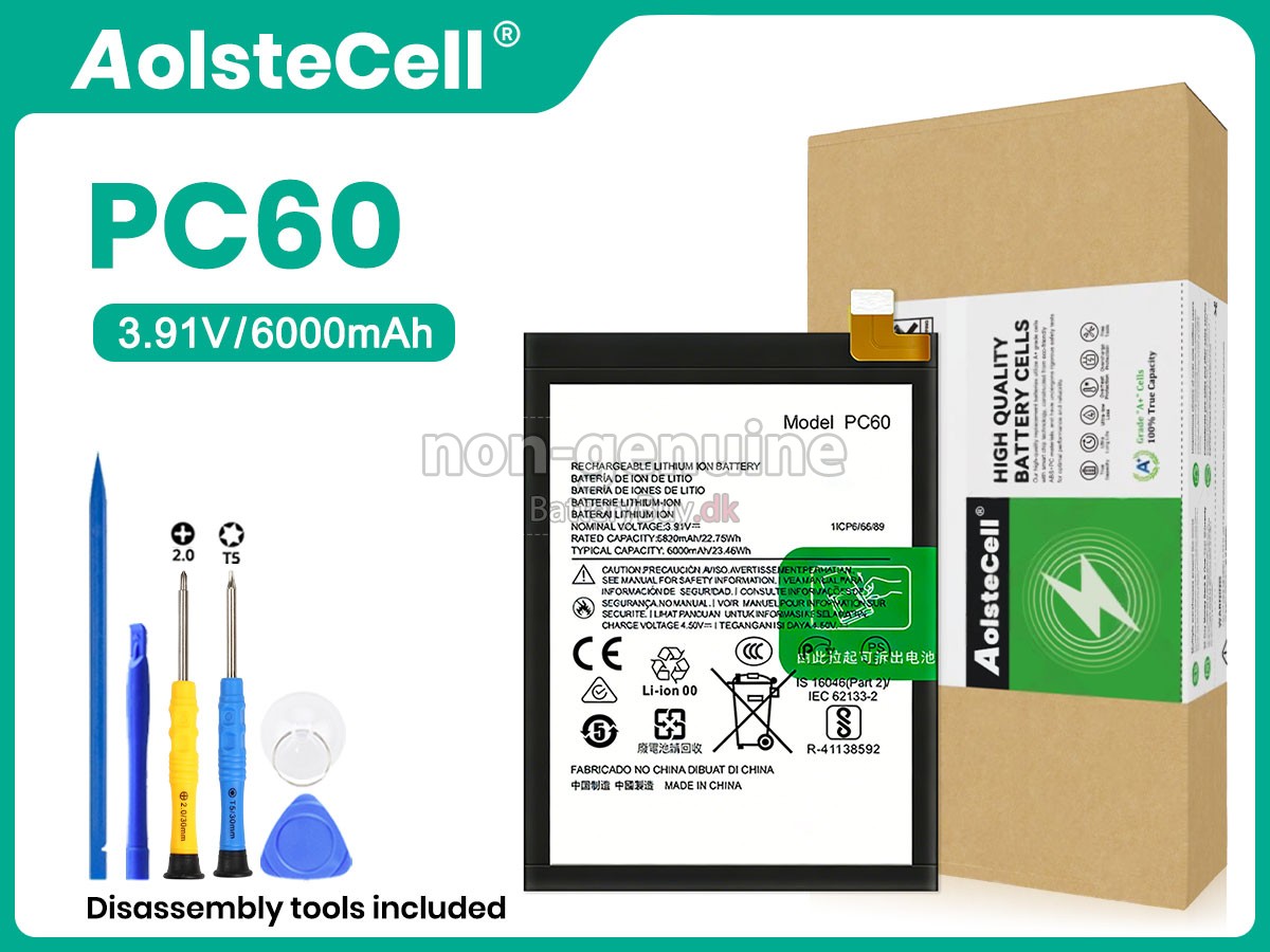 Motorola G24 POWER udskiftningsbatteri