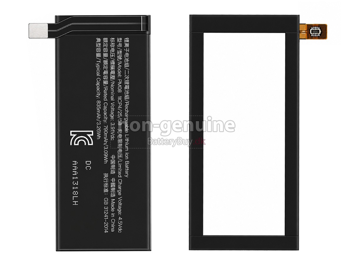 Motorola RAZR 40 ULTRA udskiftningsbatteri