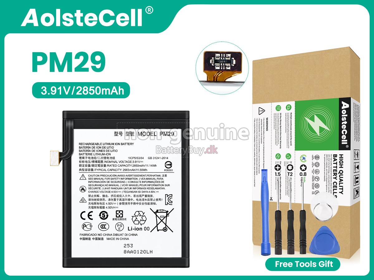 Motorola RAZR 40 ULTRA udskiftningsbatteri