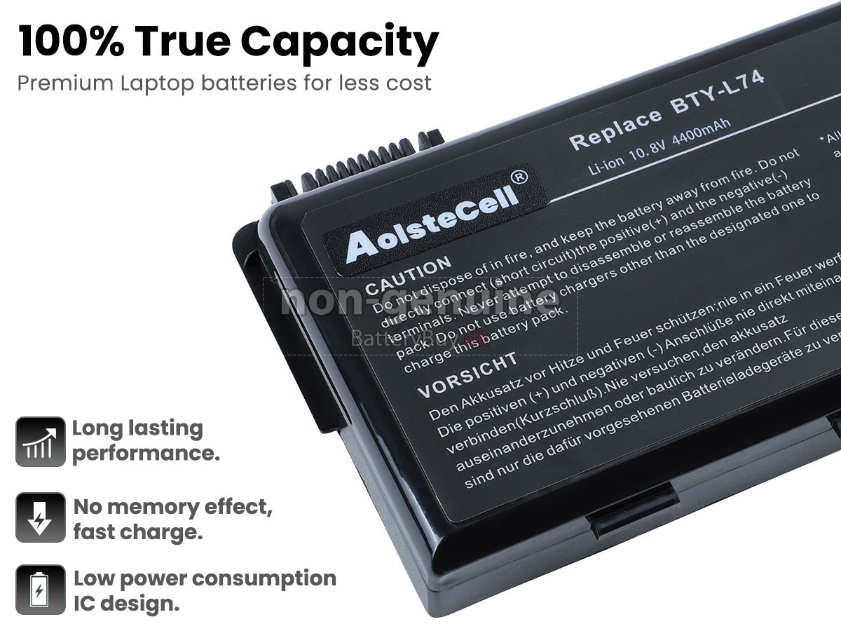 MSI CR700-205NE udskiftningsbatteri