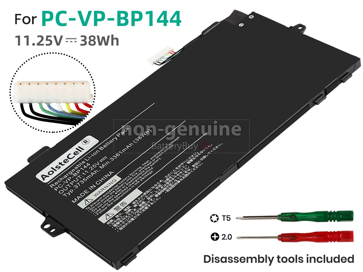 NEC PC-VP-BP144(3ICP5/54/90) udskiftningsbatteri