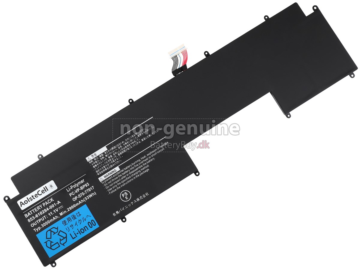 NEC 853-610284-001-A udskiftningsbatteri