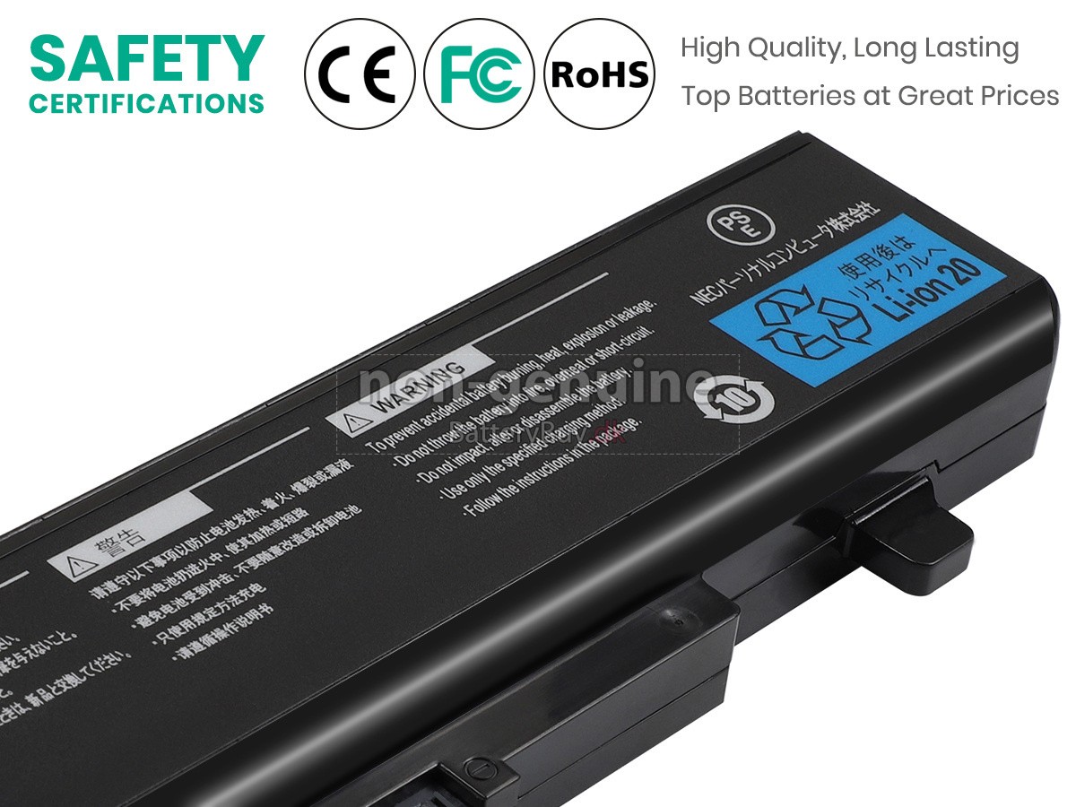 NEC PC-VP-WP132 udskiftningsbatteri