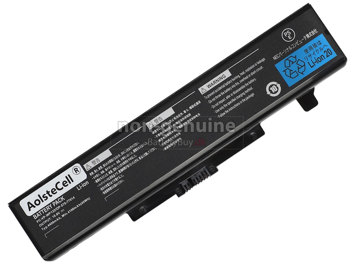 NEC PC-VP-WP132 udskiftningsbatteri