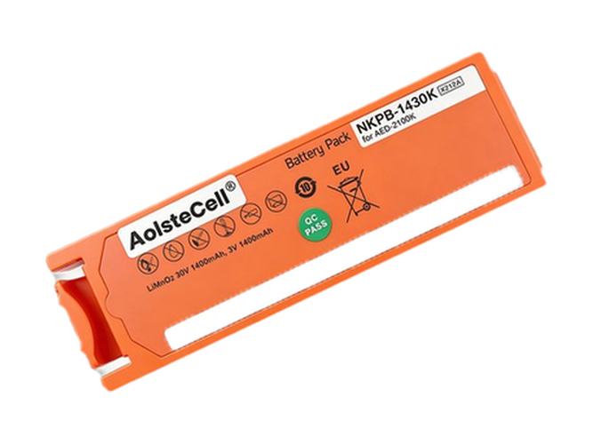 batteri til Nihon Kohden AED-2100K