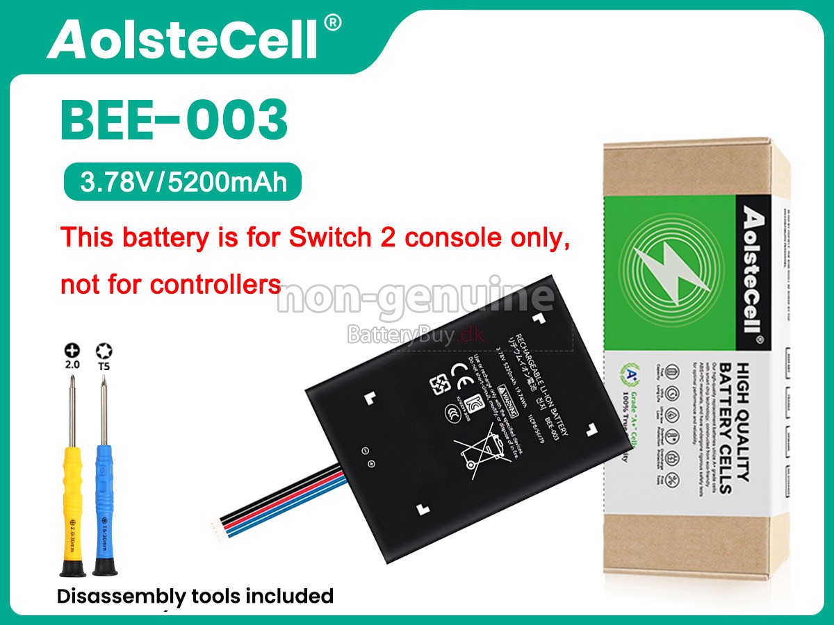 Nintendo BEE-003 udskiftningsbatteri