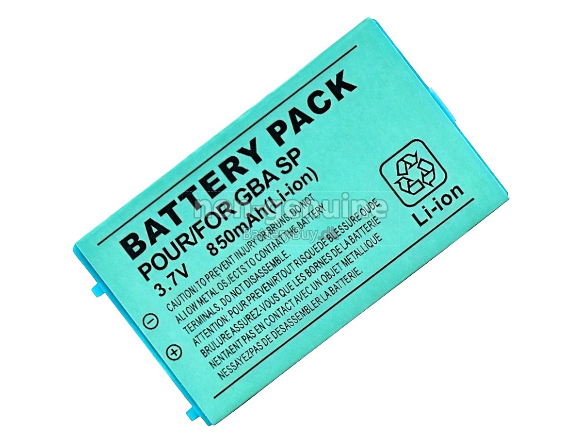 Nintendo GBA-SP udskiftningsbatteri
