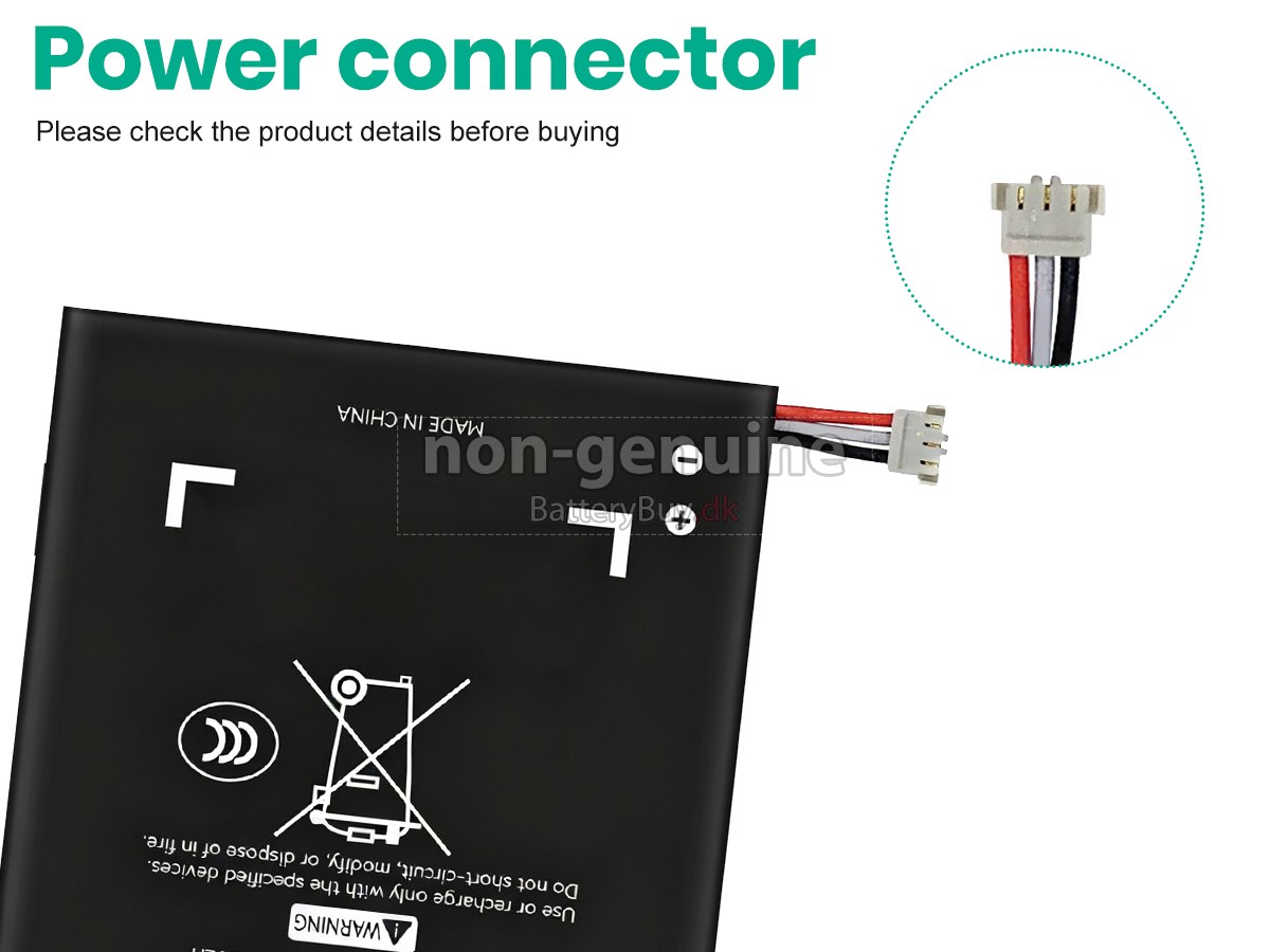 Nintendo HDH-003 udskiftningsbatteri
