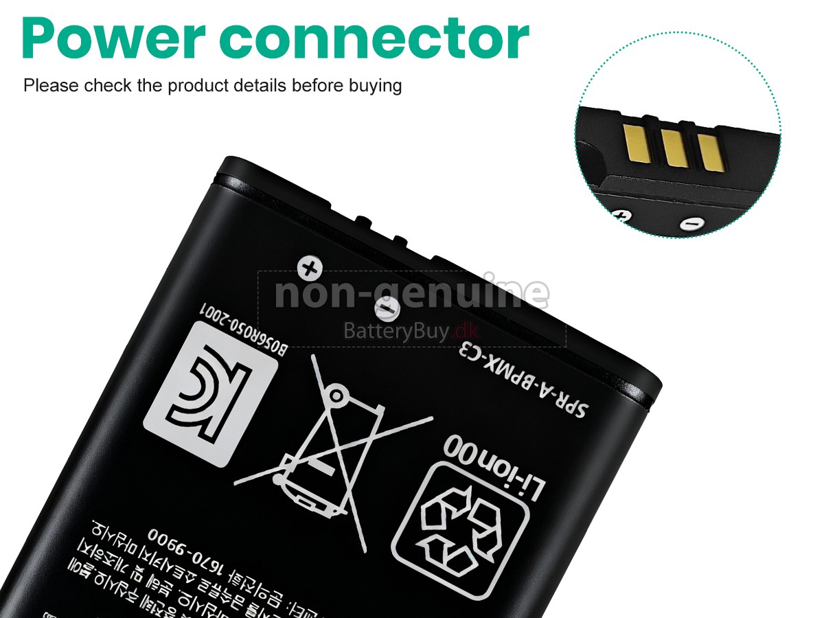 Nintendo 3DS LL udskiftningsbatteri