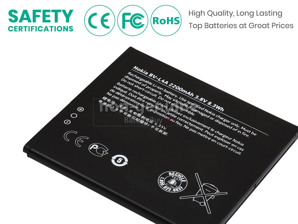 Nokia RM-984 udskiftningsbatteri