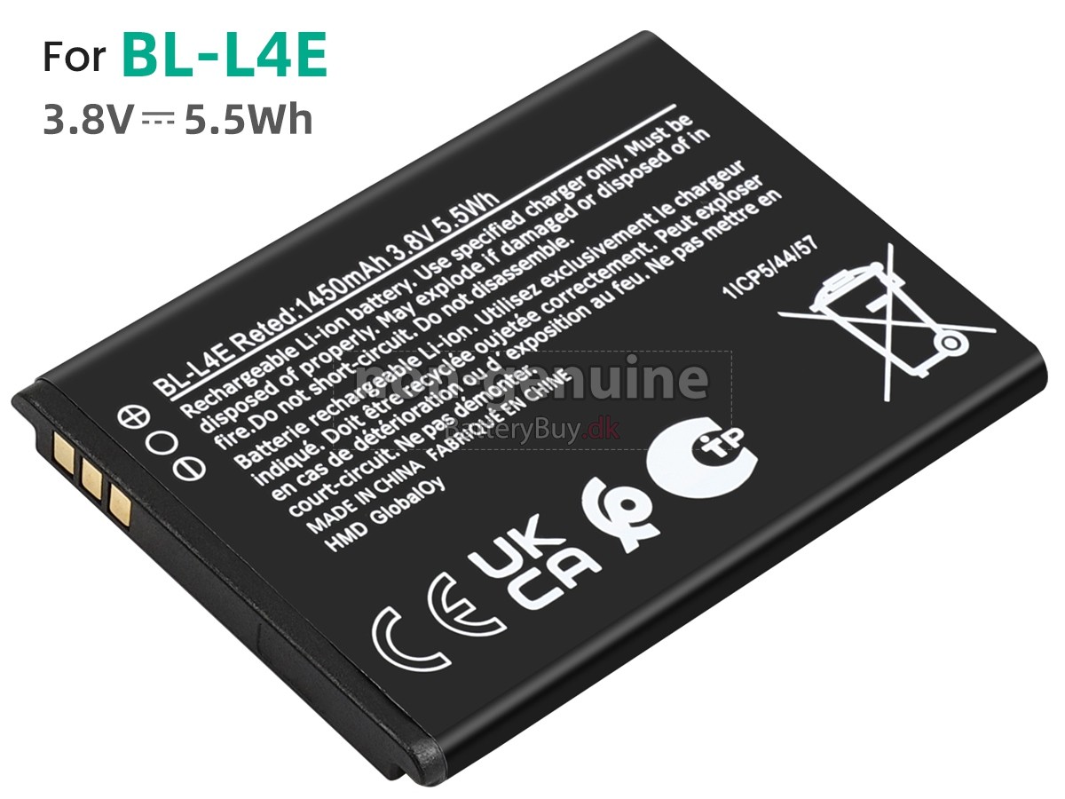 Nokia BL-L4E udskiftningsbatteri