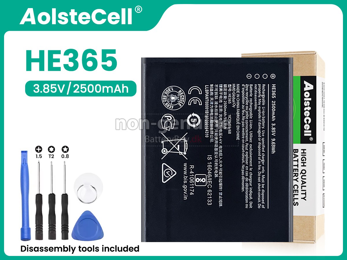 Nokia HE365 udskiftningsbatteri