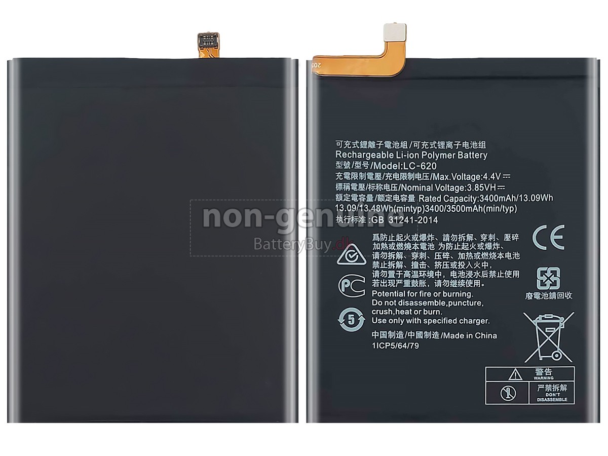 Nokia LC-620 udskiftningsbatteri
