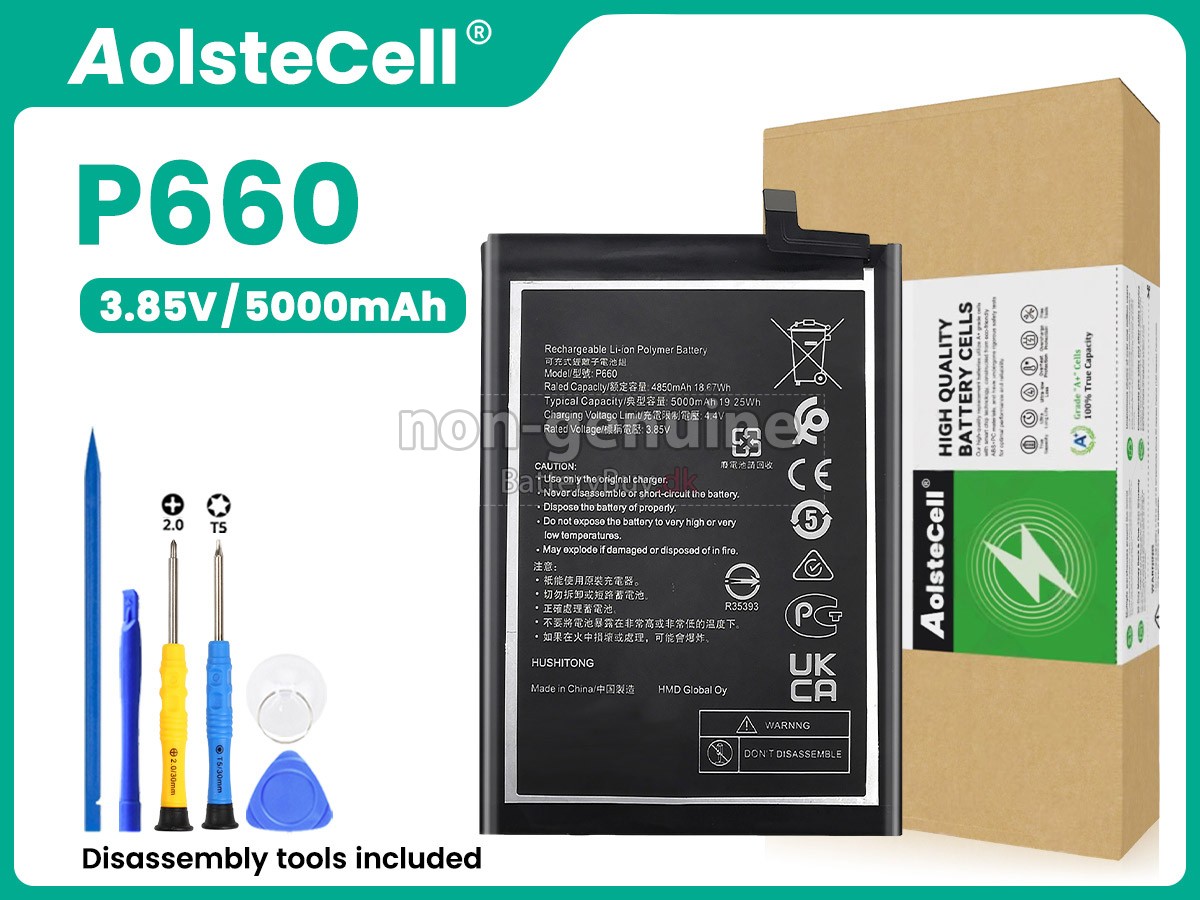 Nokia P660 udskiftningsbatteri