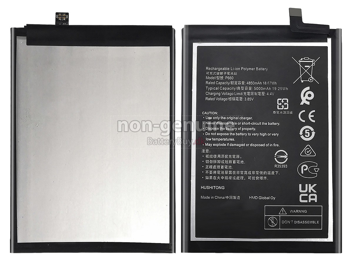 Nokia P660 udskiftningsbatteri