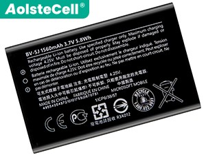 batteri til Nokia BV-5J
