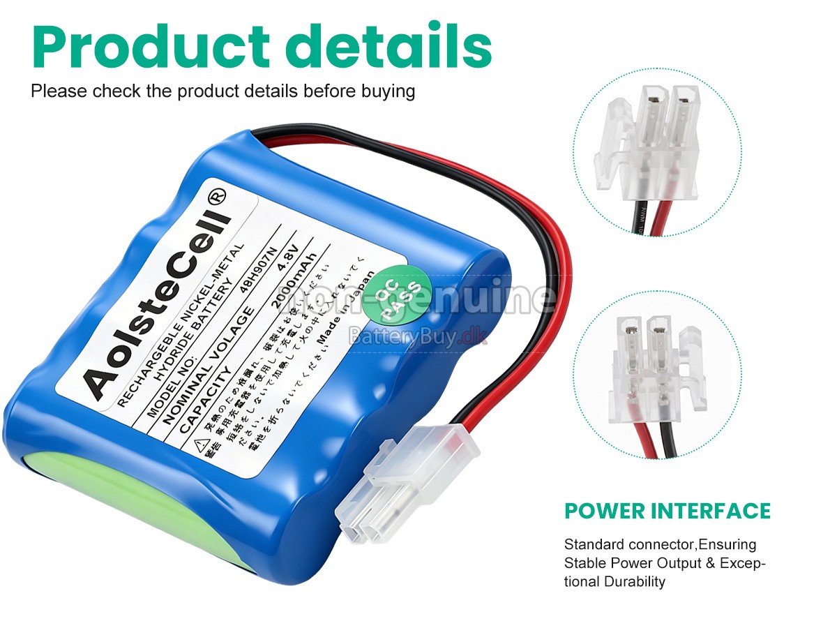Omron HEM-907 udskiftningsbatteri