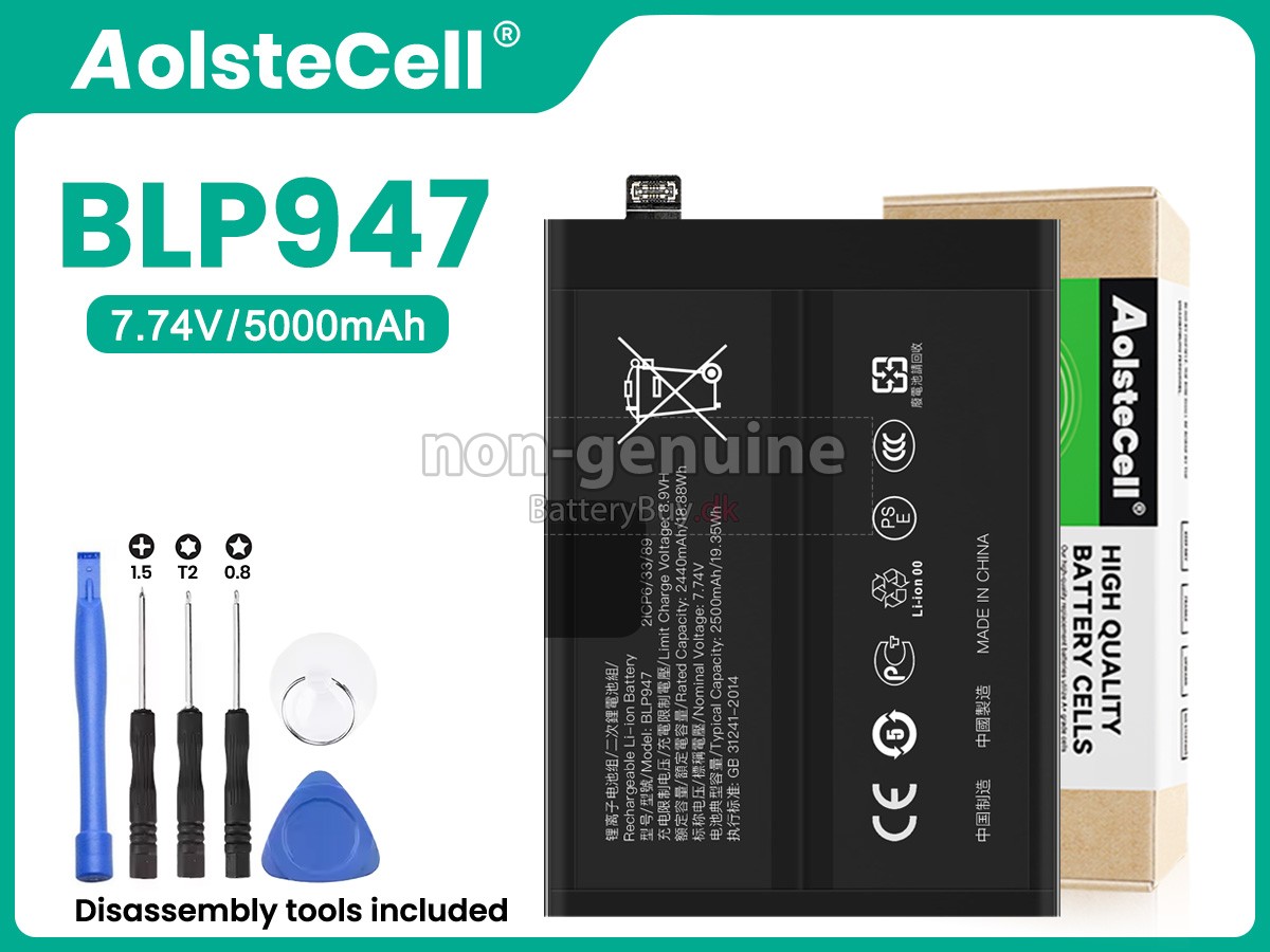 Oppo BLP947 udskiftningsbatteri