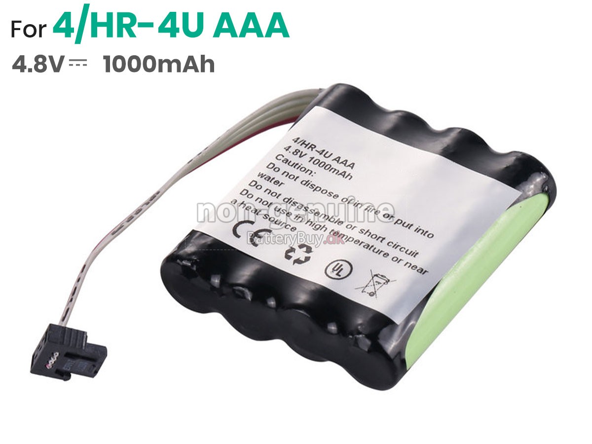 Optomed 4/HR-4U AAA udskiftningsbatteri