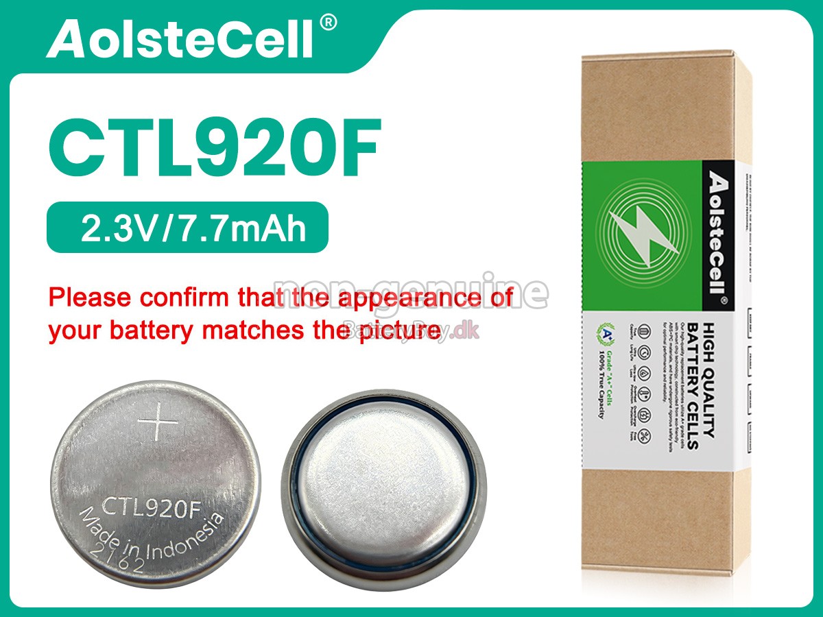 Panasonic CTL920F udskiftningsbatteri