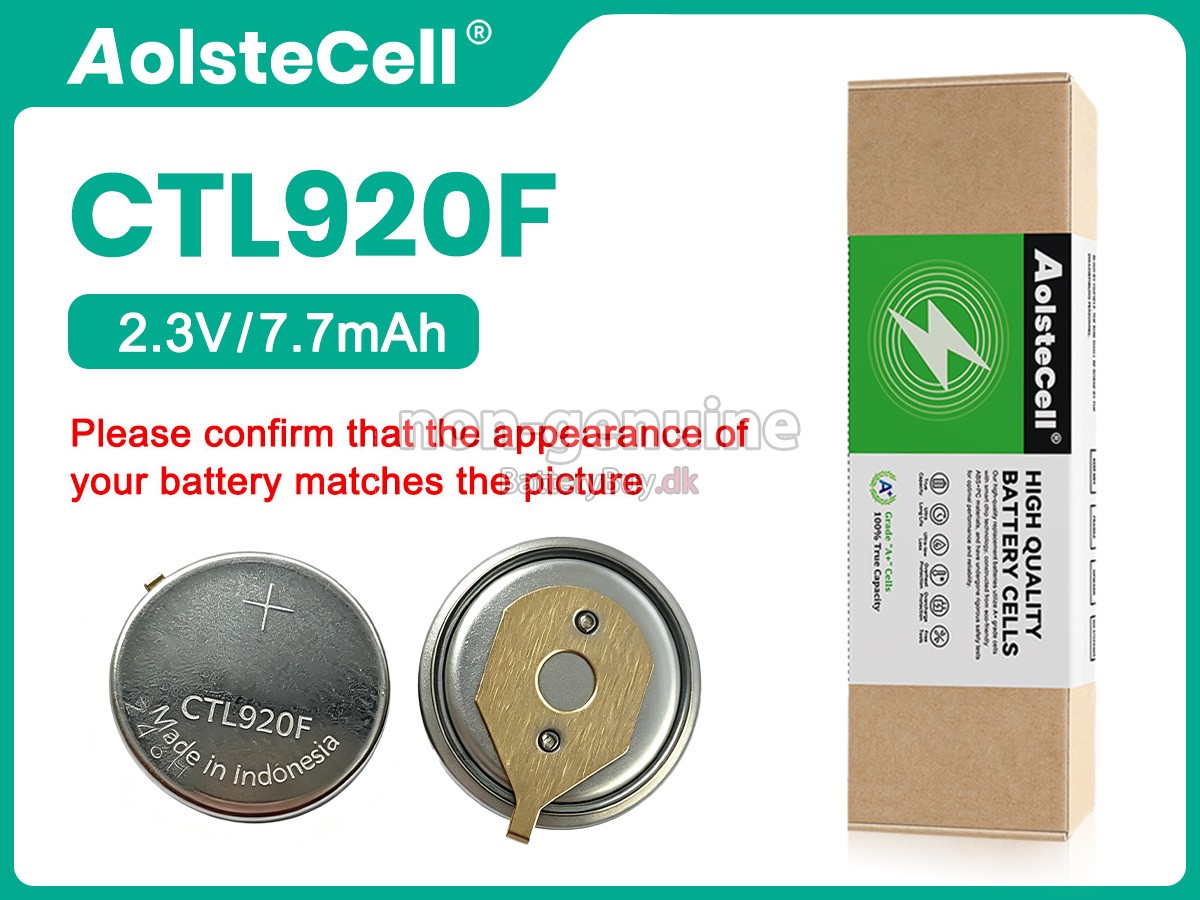 Panasonic CTL920F udskiftningsbatteri