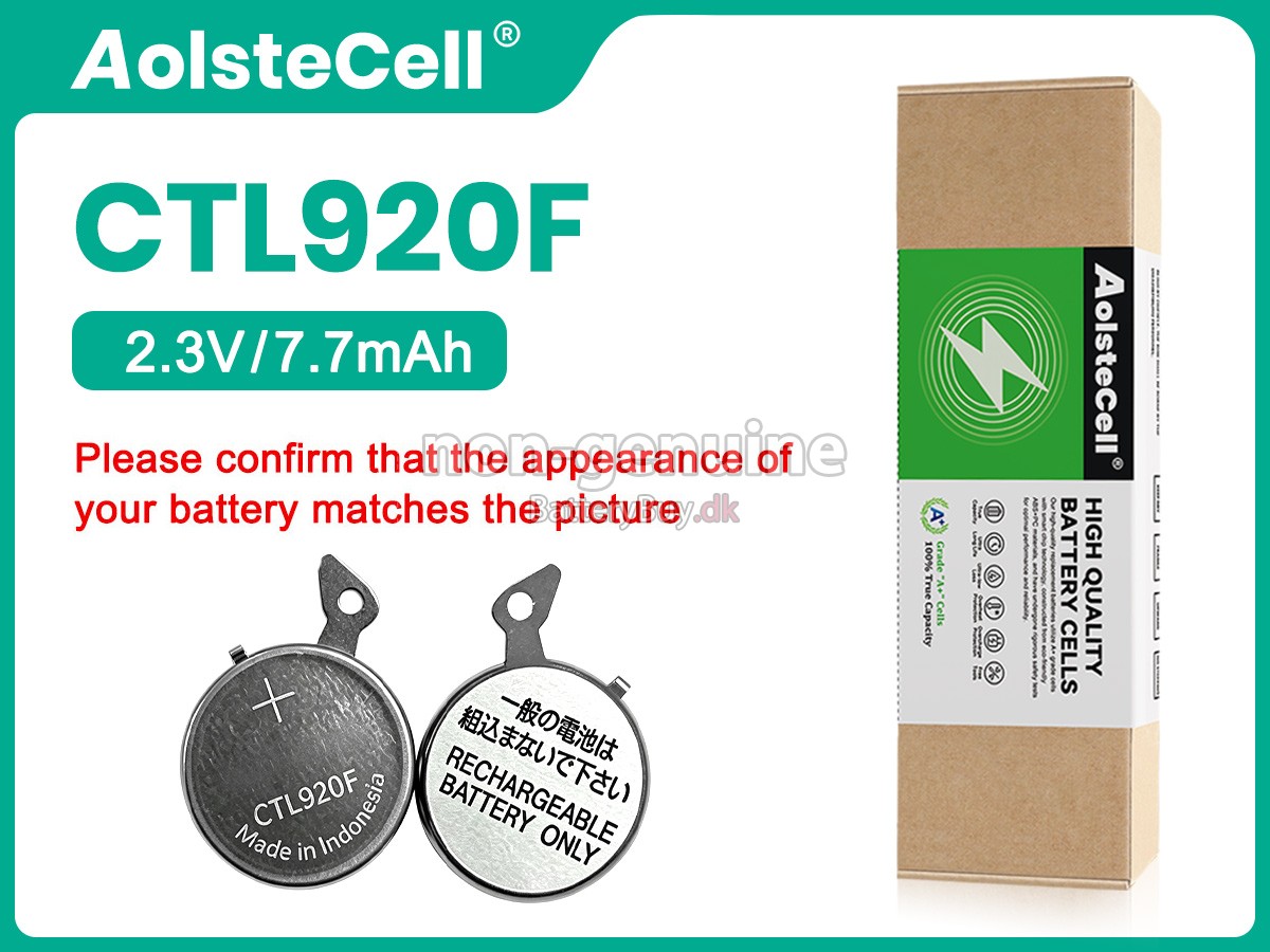 Panasonic CTL920F udskiftningsbatteri