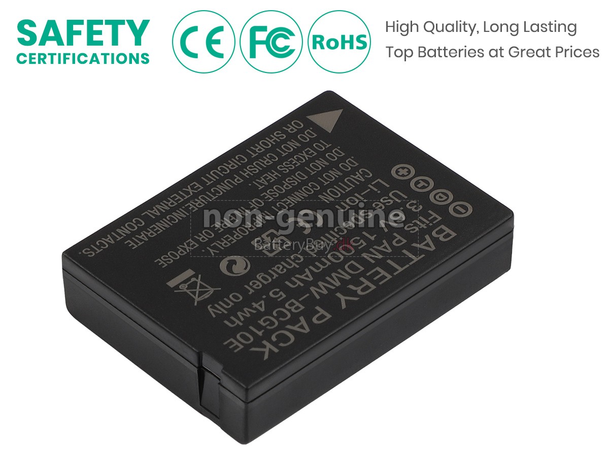 Panasonic DMW-BCG10 udskiftningsbatteri