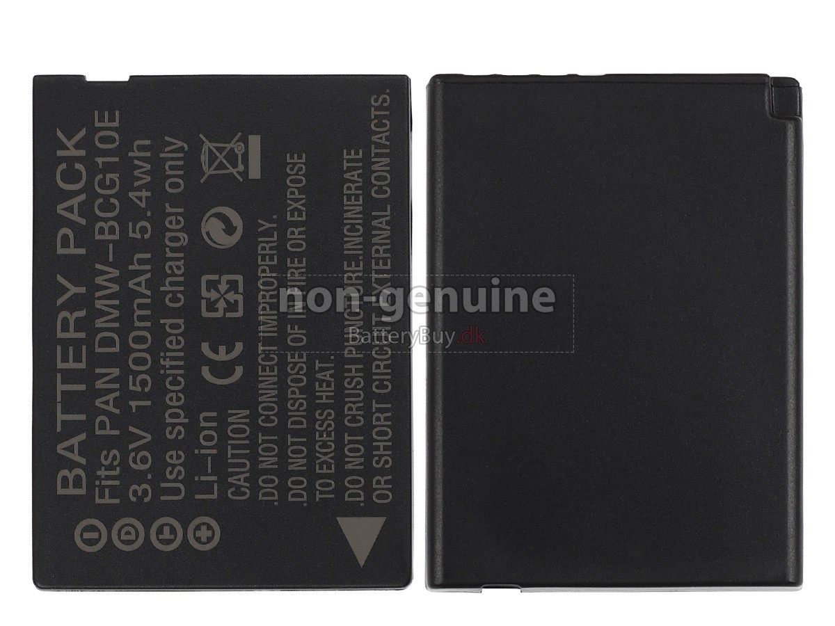 Panasonic DMW-BCG10 udskiftningsbatteri