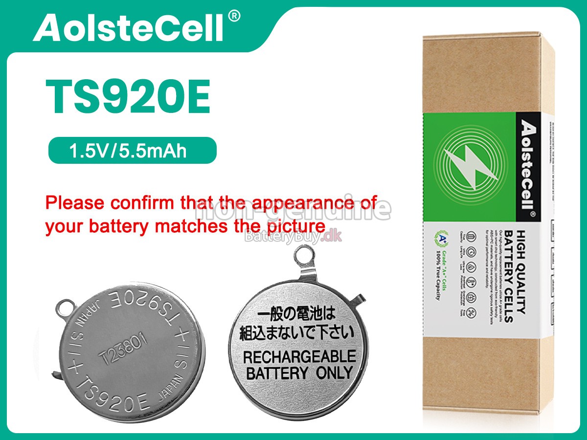 Panasonic TS920E udskiftningsbatteri