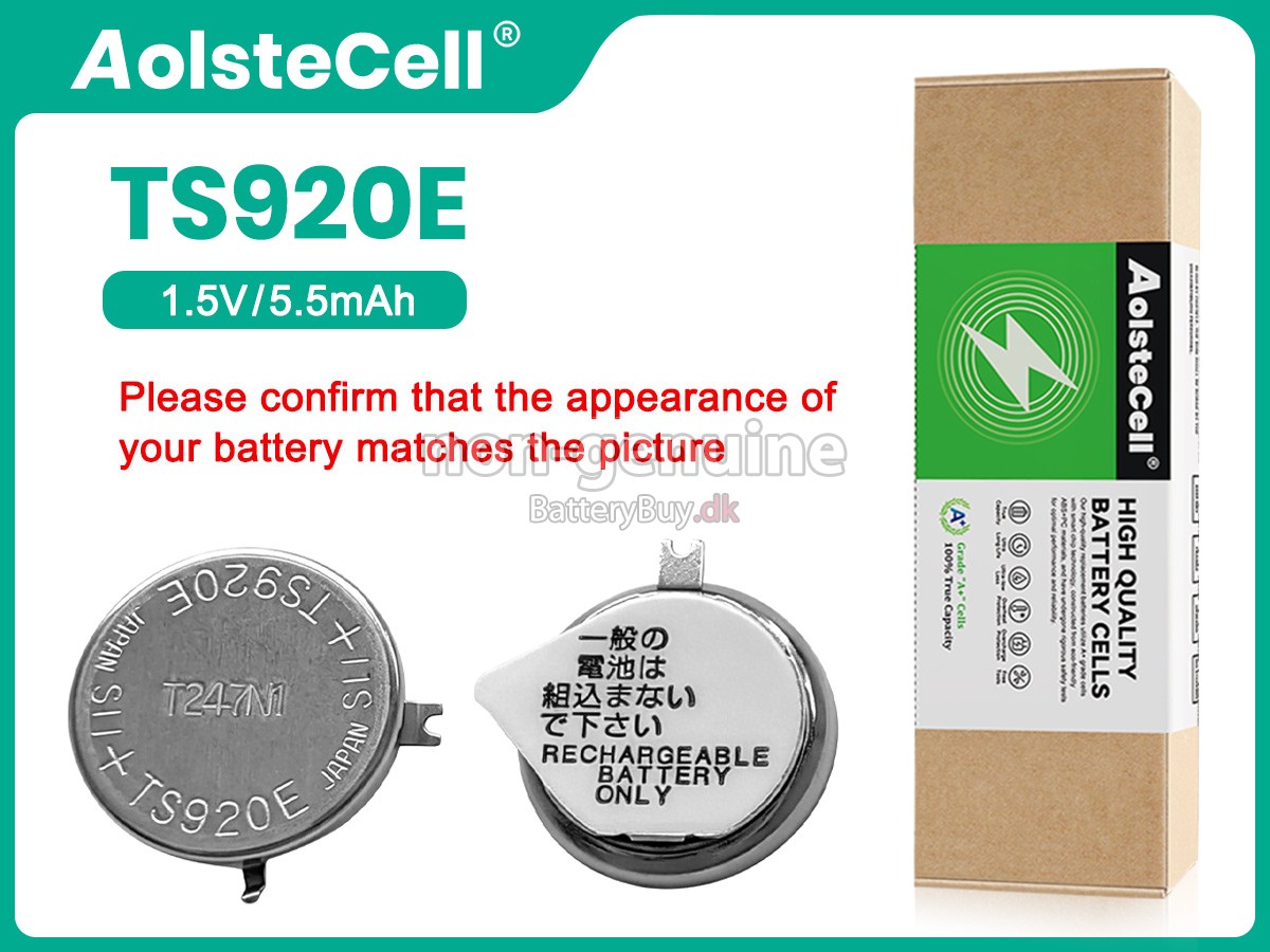 Panasonic TS920E udskiftningsbatteri