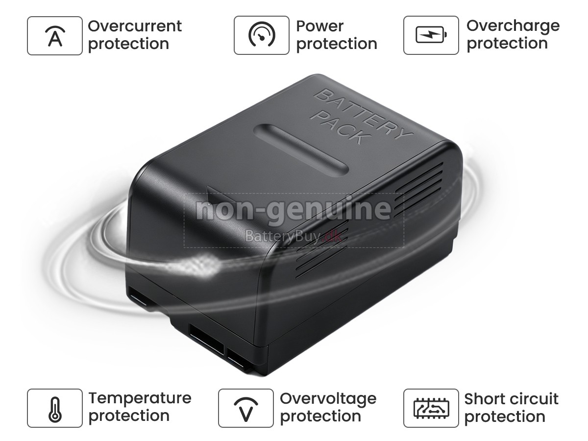 Panasonic NV-R10 udskiftningsbatteri