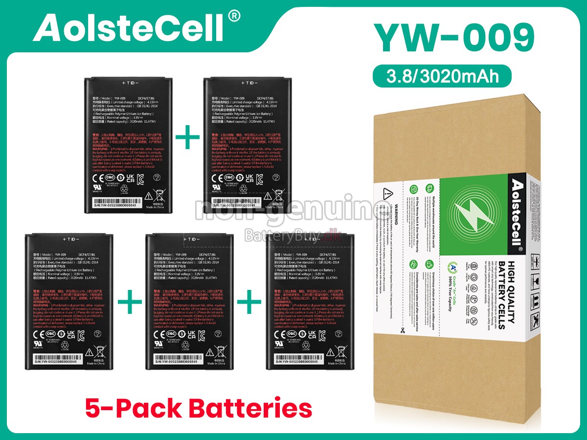 PAX A77 udskiftningsbatteri