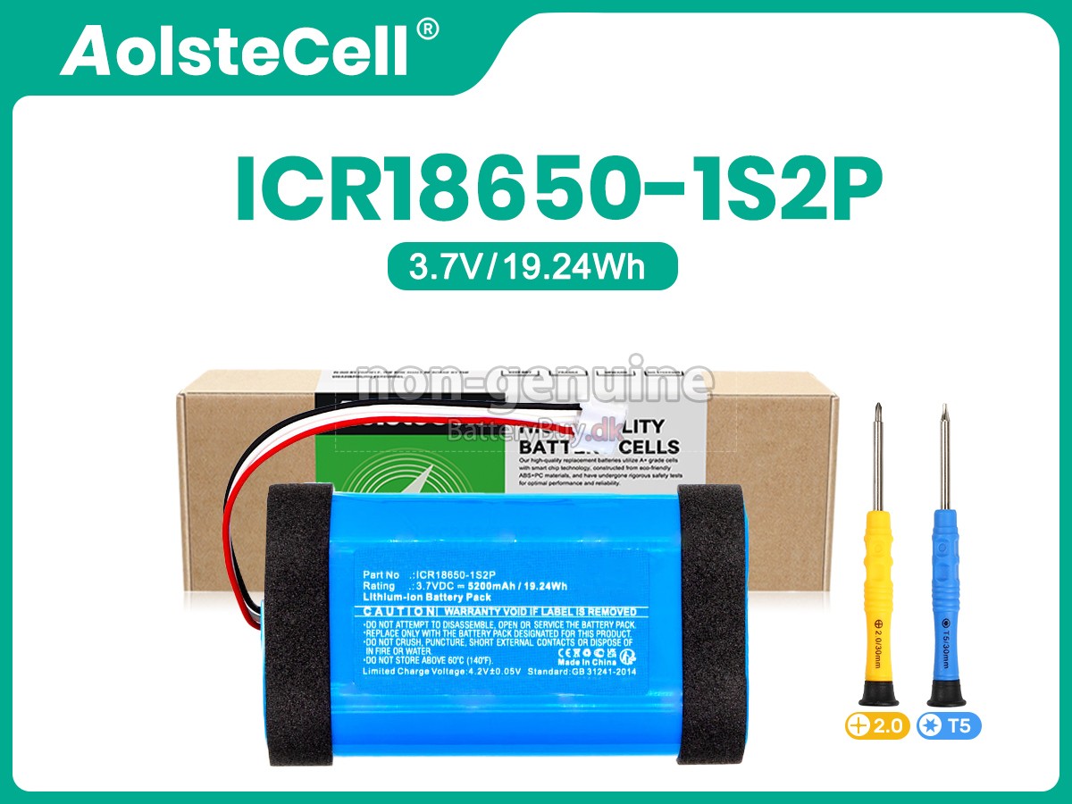 Philips ICR18650-1S2P udskiftningsbatteri