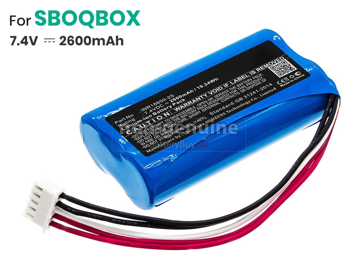 Philips SBOQBOX udskiftningsbatteri