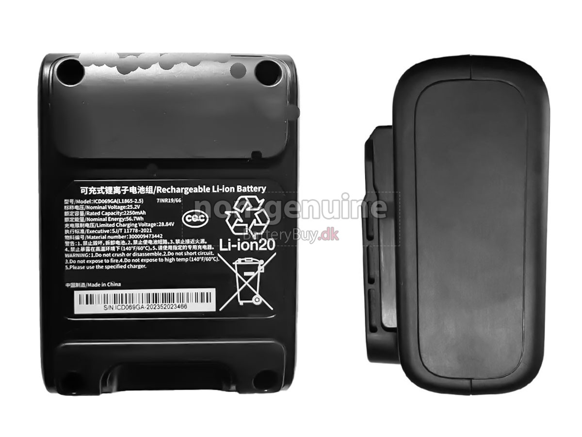 Philips IBD014GA udskiftningsbatteri