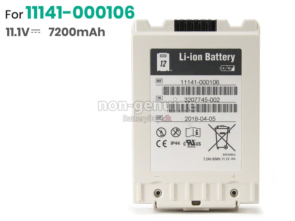 Physio Control 3207745-002 udskiftningsbatteri