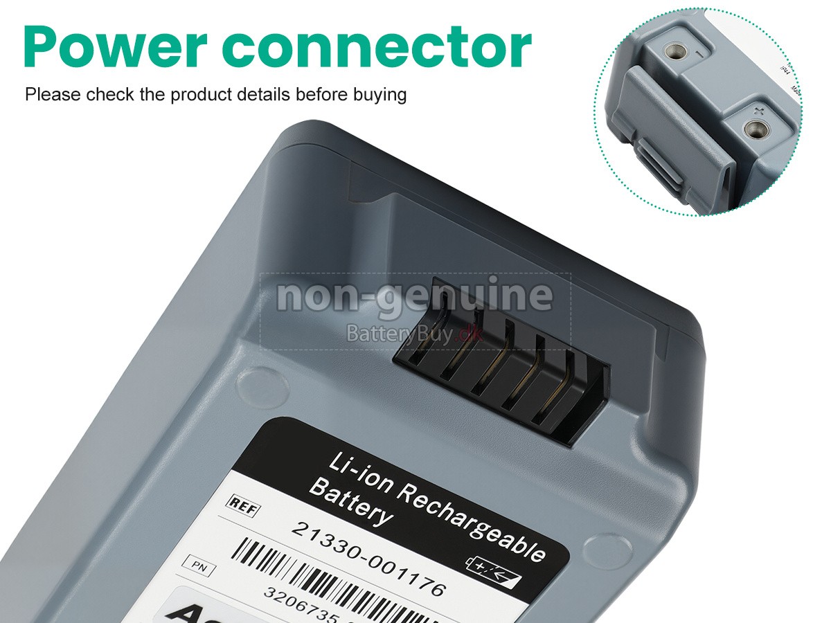 Physio Control 3206735-001 udskiftningsbatteri