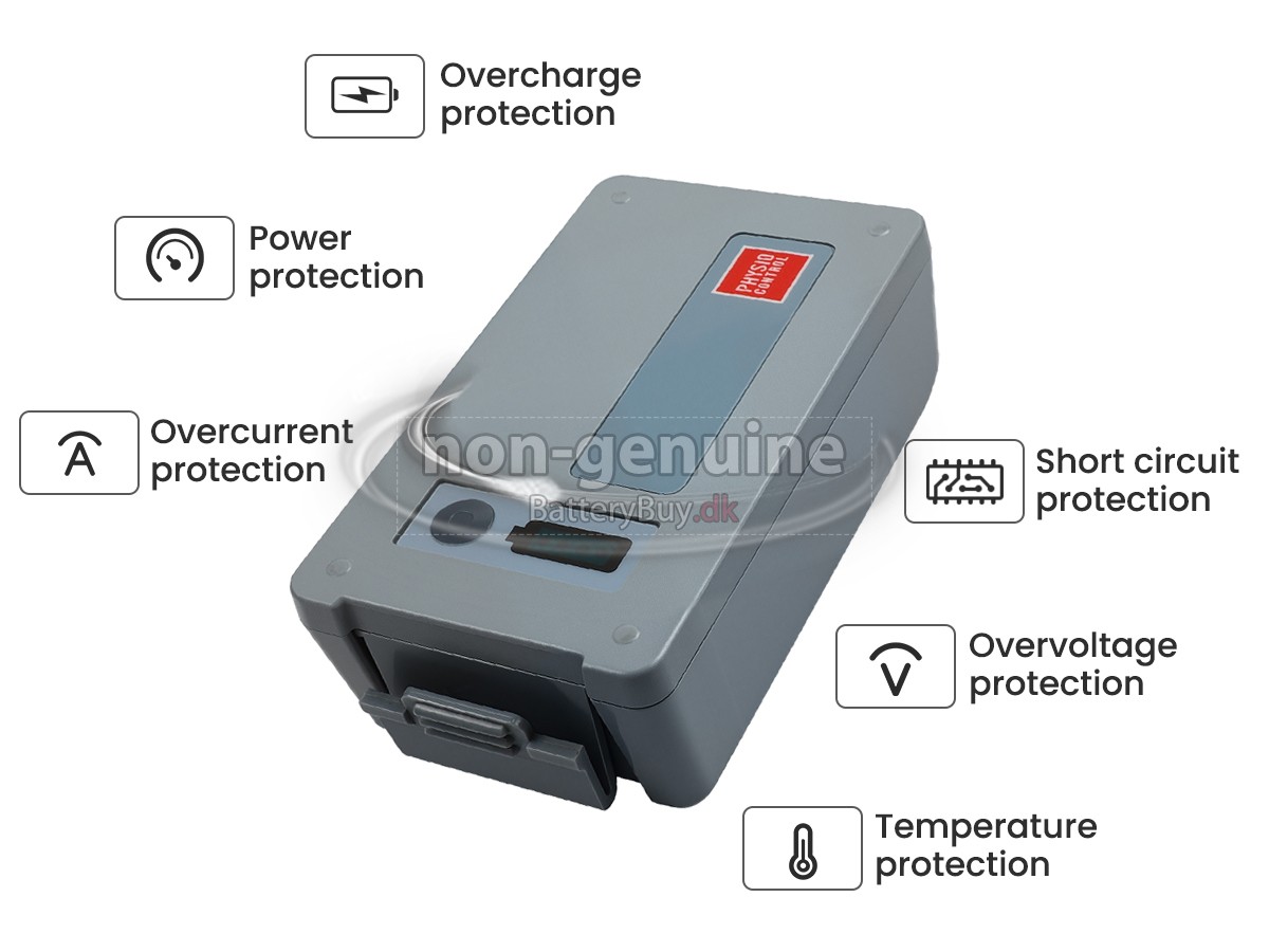 Physio Control 3206735-001 udskiftningsbatteri