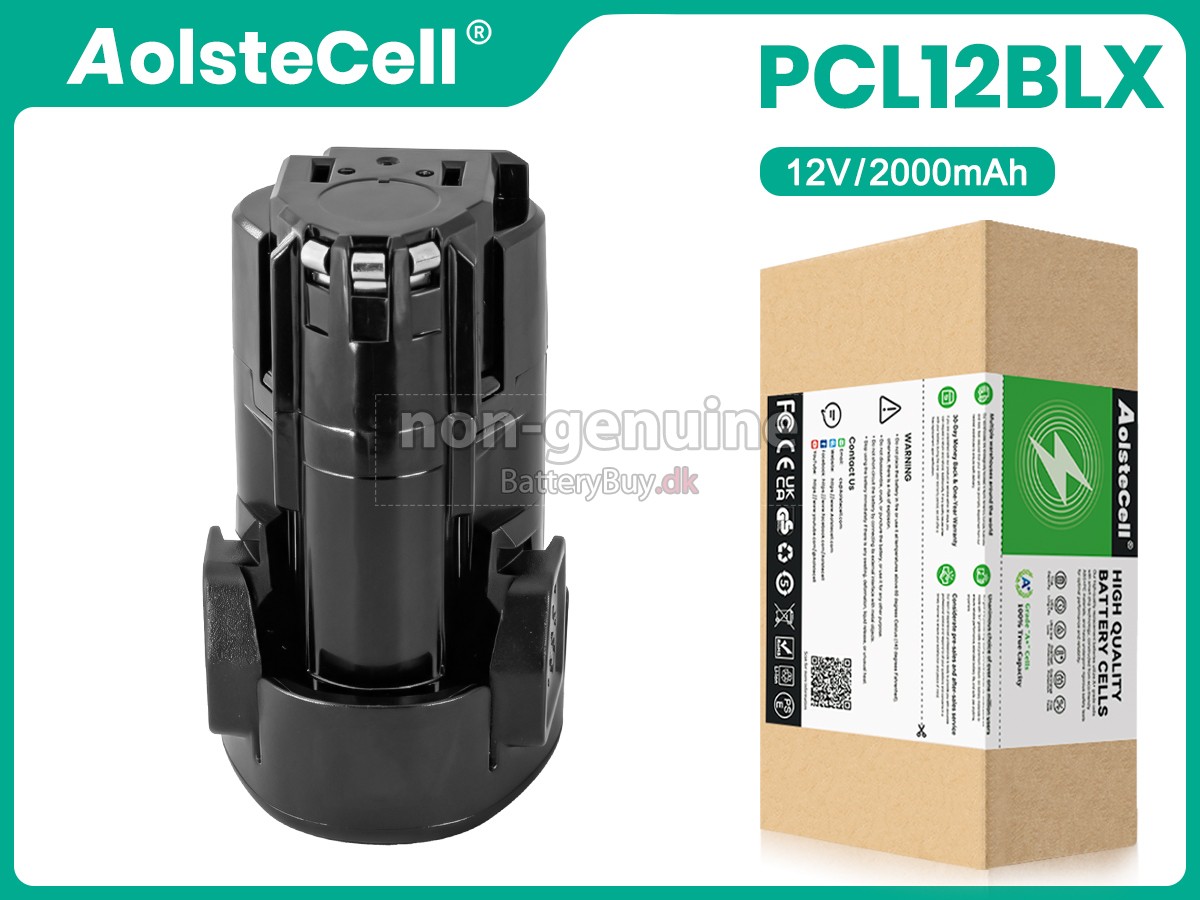 Porter Cable PCL120DD udskiftningsbatteri